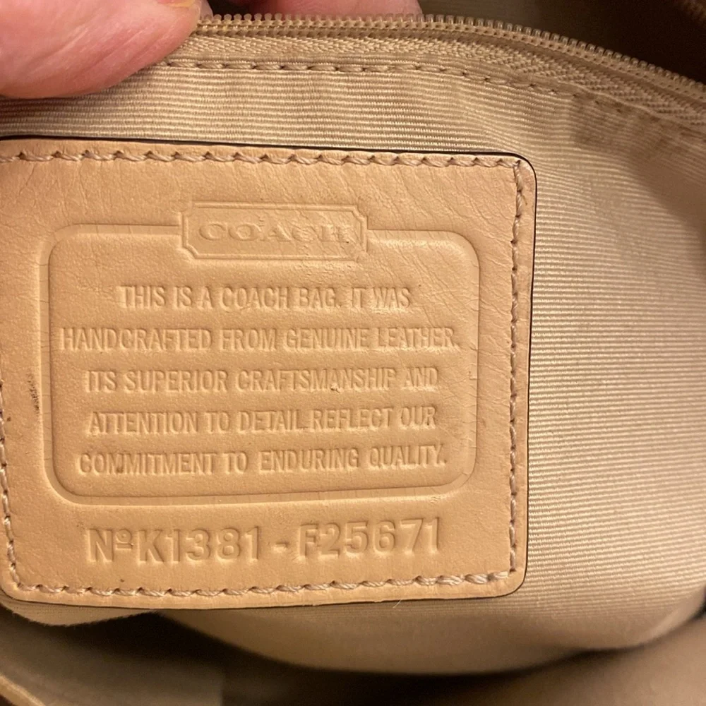 Coach this satchel